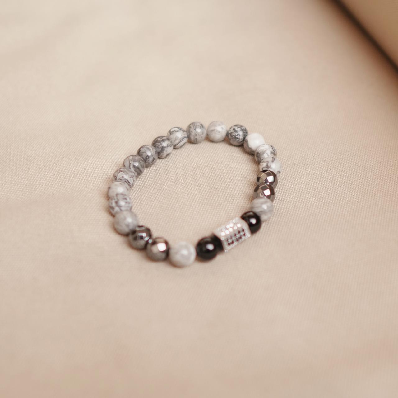 17-Bruneon Beads-4 Gelang Pria Gelang Kulit Gelang