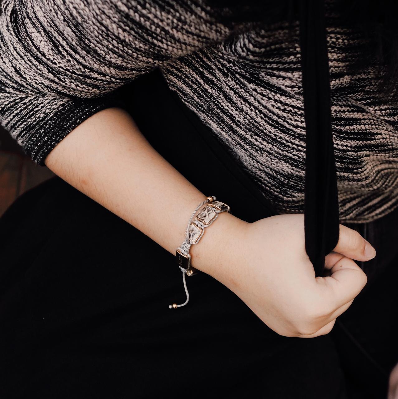 42-Gold Oblien-2 Gelang Pria Gelang Kulit Gelang